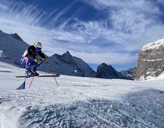 Morgan Guipponi ski cross